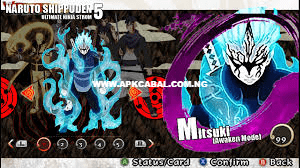 Download Naruto ninja ultimate Storm 5 lite ppsspp